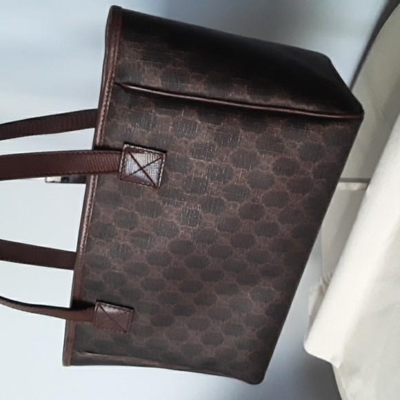 Auth GUCCI Supreme Shoulder bag/tote 2 tone Brown - Picture 3 of 17